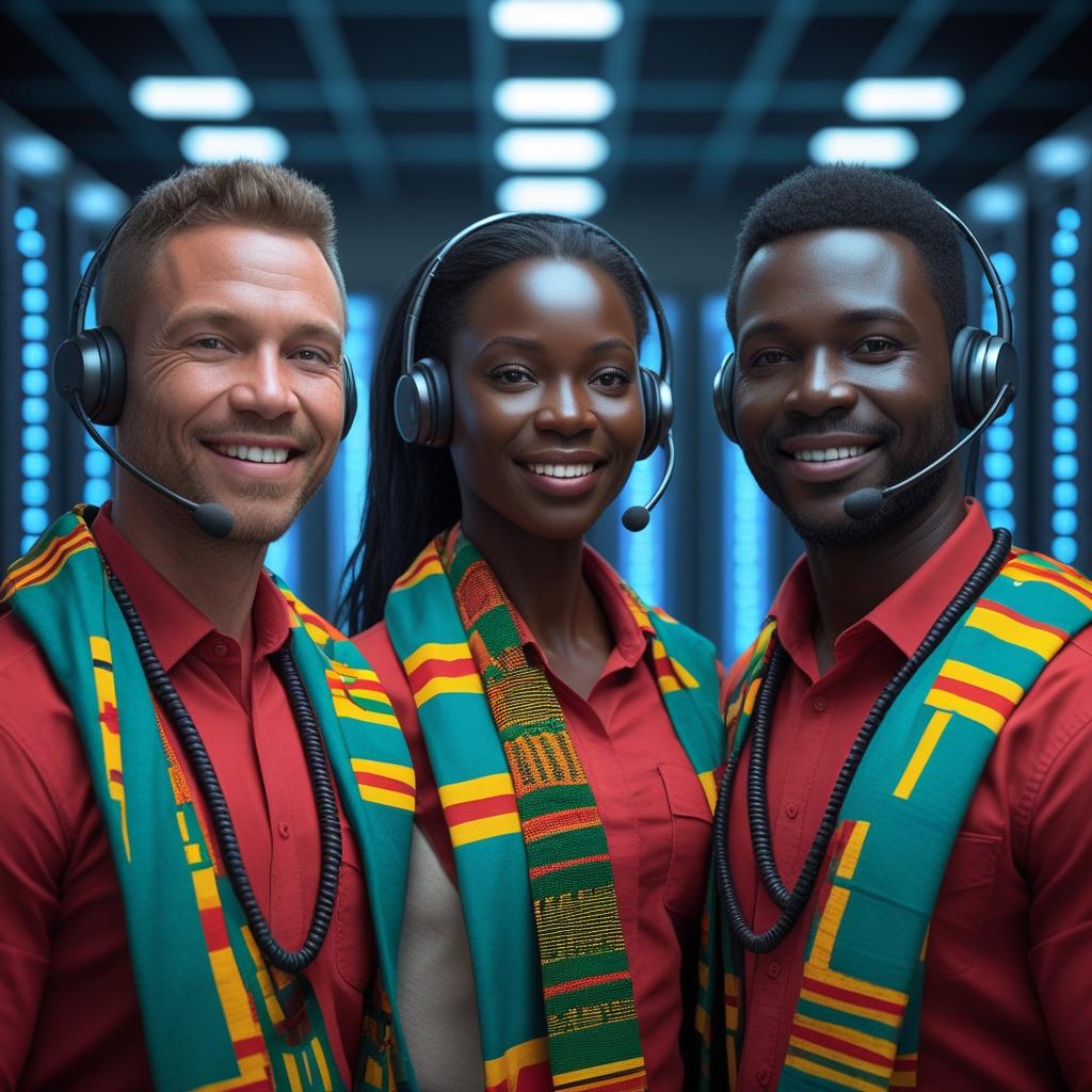 Welders Ghana customer service team ready to assist clients across Ghana